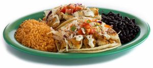 Two grilled Fish Tacos